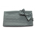 Hunter Green Gingham Check Cummerbund & Bow Tie
